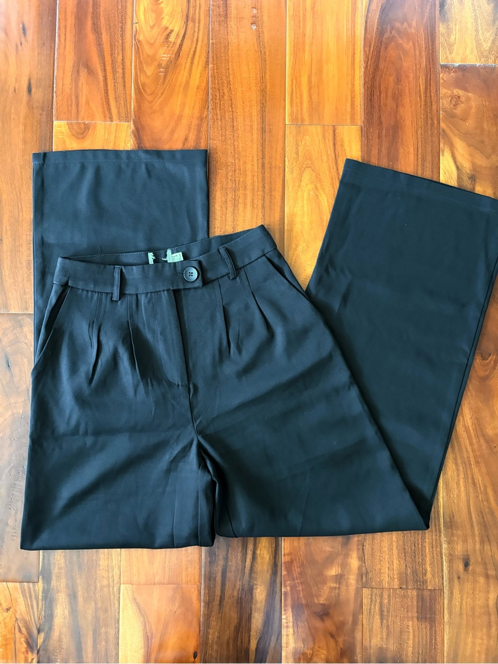Princess Polly Black Huxley Trouser Pants